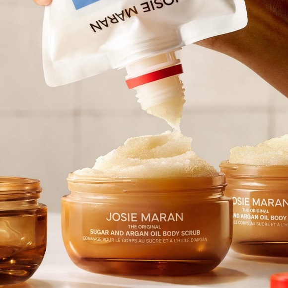⚫️ Josie Maran Bohemian Fig Argan Oil Sugar Balm Exfoliating Body Scrub 13.5 oz - Picture 2 of 10